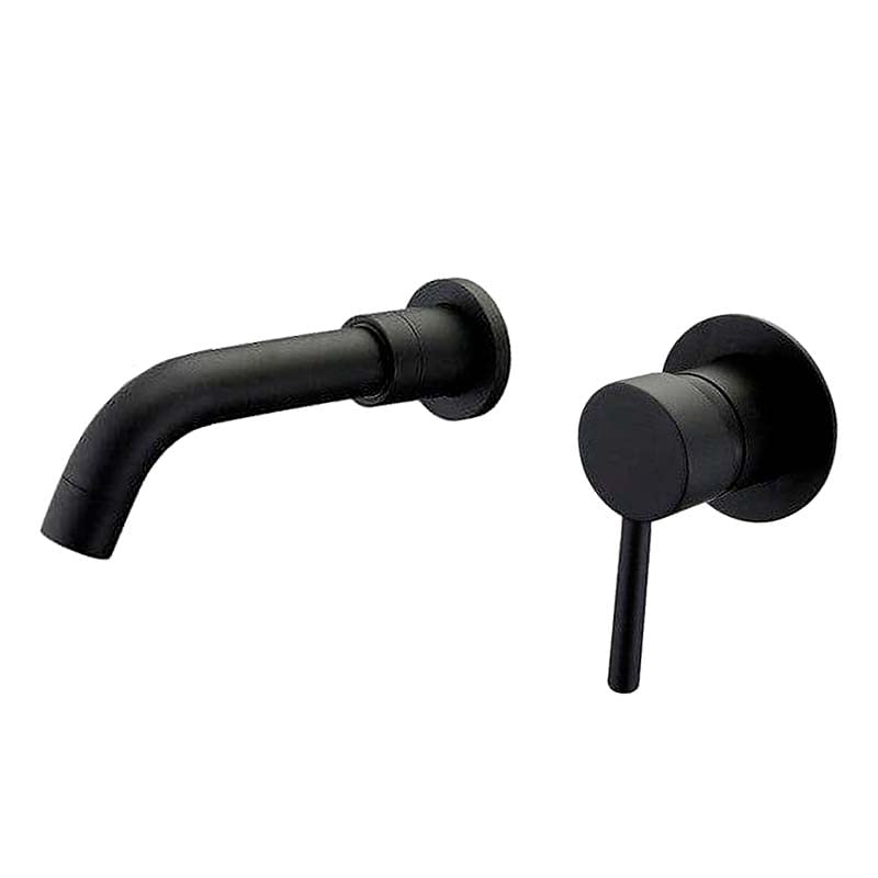 Valaz Robinet Mural Salle de Bain | Mitigeur Lavabo, Mitigeur Eau Froide et Chaude, Pas de Fuites, Facile à Installer | 