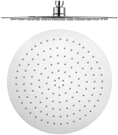 VALAZ | Mitigeur Douche 2 voies Pulvérisateur Effet Pluie pour Installation au Plafond Facile et Rapide | Inoxydable Pul