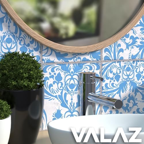 VALAZ Robinet Mitigeur Lavabo | Pas de Fuites, Installation Facile et Rapide | Laiton Inoxydable Élégant Rond Chromé Sér