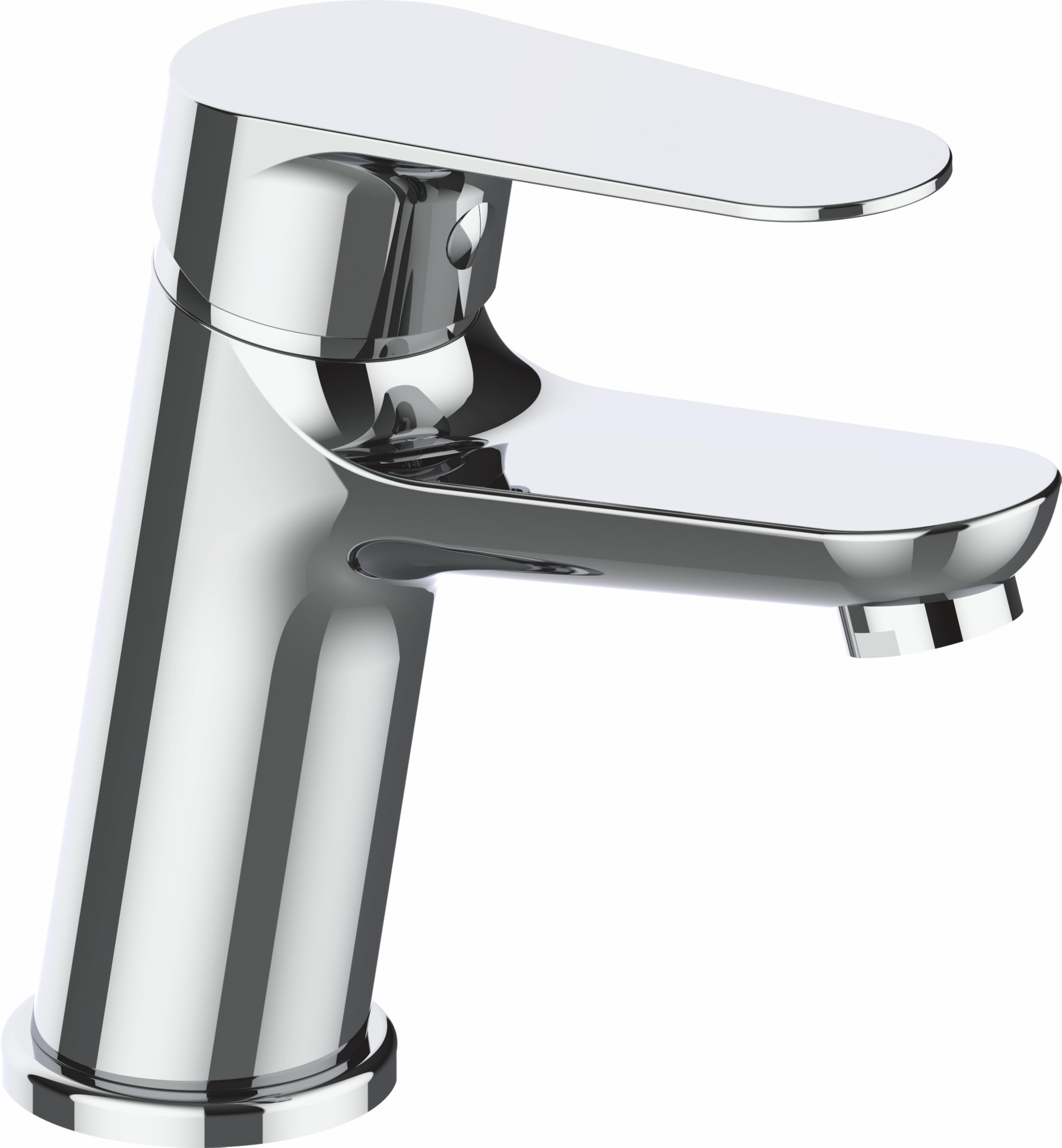 VALAZ Mitigeur Lavabo Mitigeur Eau Froide Chaude sans Fuites Installation Facile et Rapide | Laiton Inoxydable Élégant R